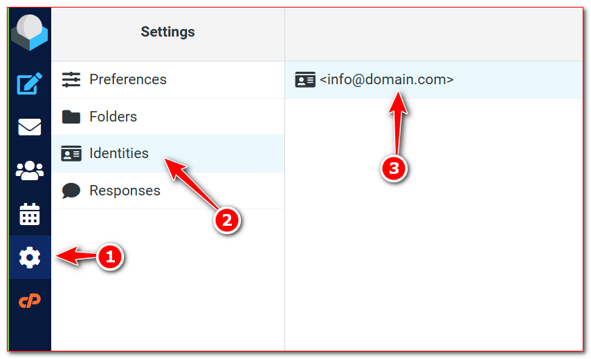 امضا ایمیل cpanel